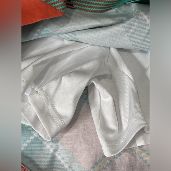 Loudmouth Golf Skort Skirt Pebble Peach Plaid Size 16 - Picture 11 of 11